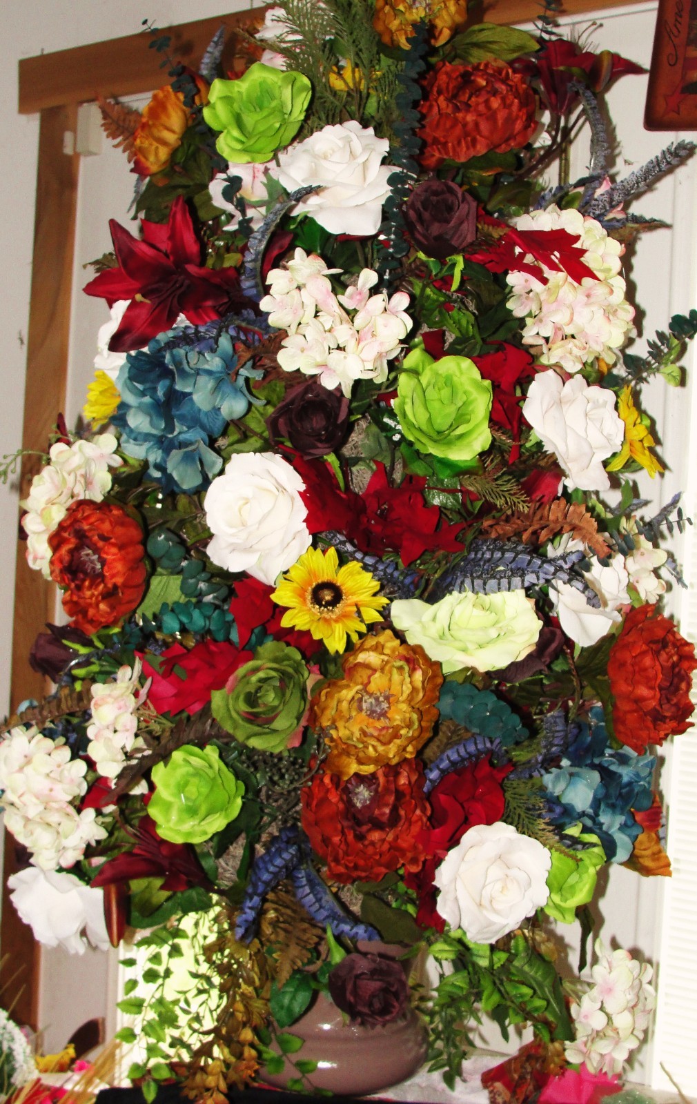 Grand Entrance Hall Renaissance Flower Gala Floral One Sided High End Customize