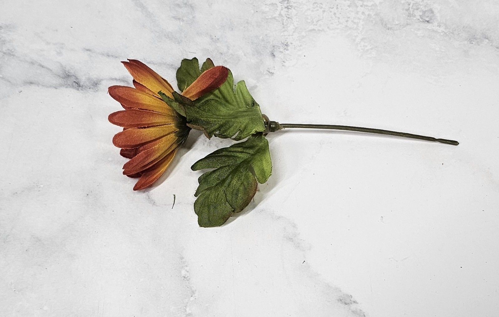 Fall Artificial Flowers With Small Pumpkin And Gourds