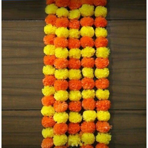 5 PC Indian Garlands Home Wedding Decoration Artificial Marigold Garlands