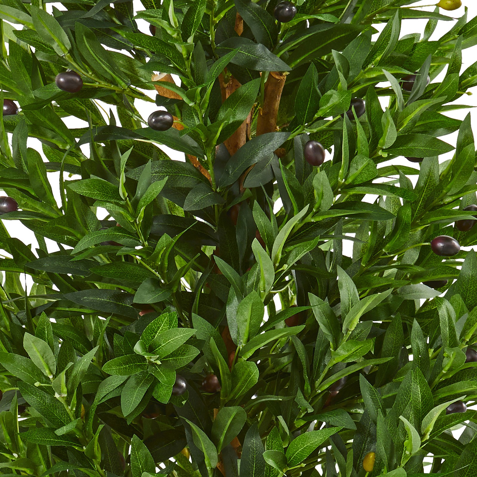 Nearly Natural 4.5ft Olive Cone Topiary Tree UV Resistant (Indoor/Outdoor)