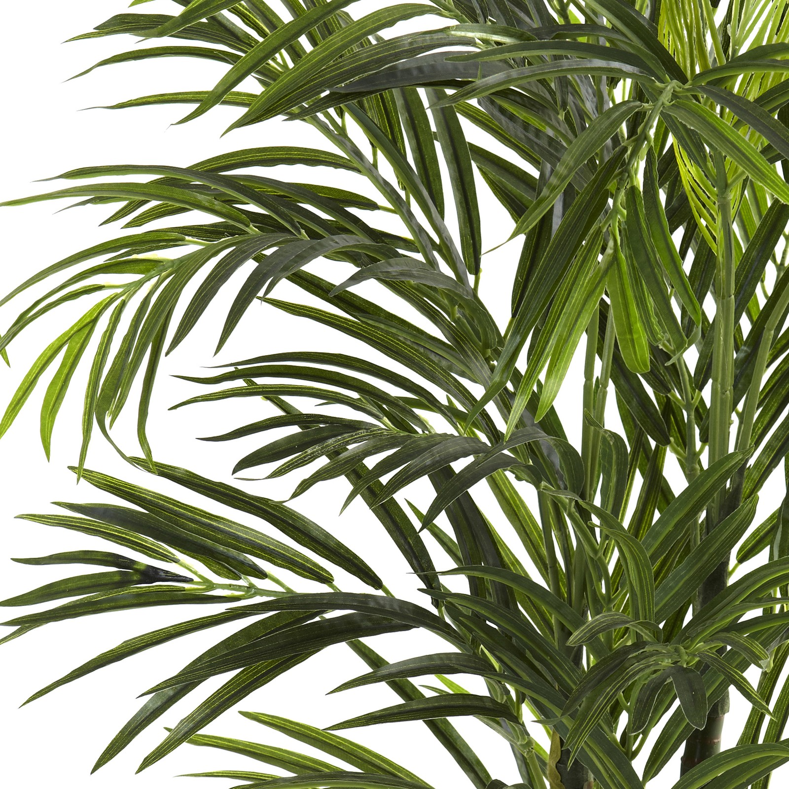 Nearly Natural Indoor/Outdoor 30″ Areca Palm UV Resistant in Green/Black