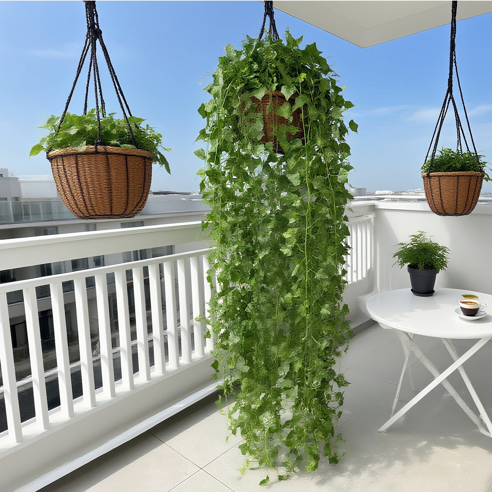 Artificial Ivy Garland 12pcs Fake Vines Hanging Greenery for Home Garden Wedding