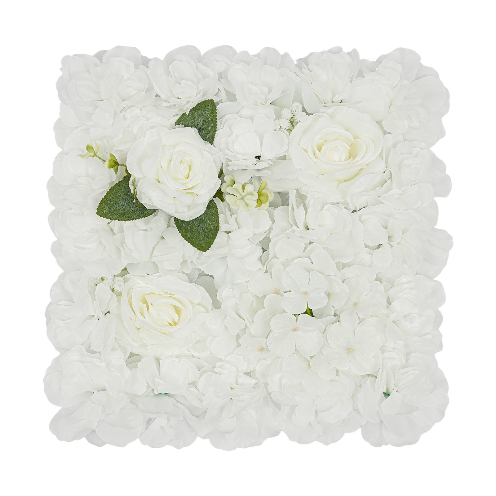 12pcs Artificial Flower Wall Panels Artificial Flowers Panel For Party Backdrops