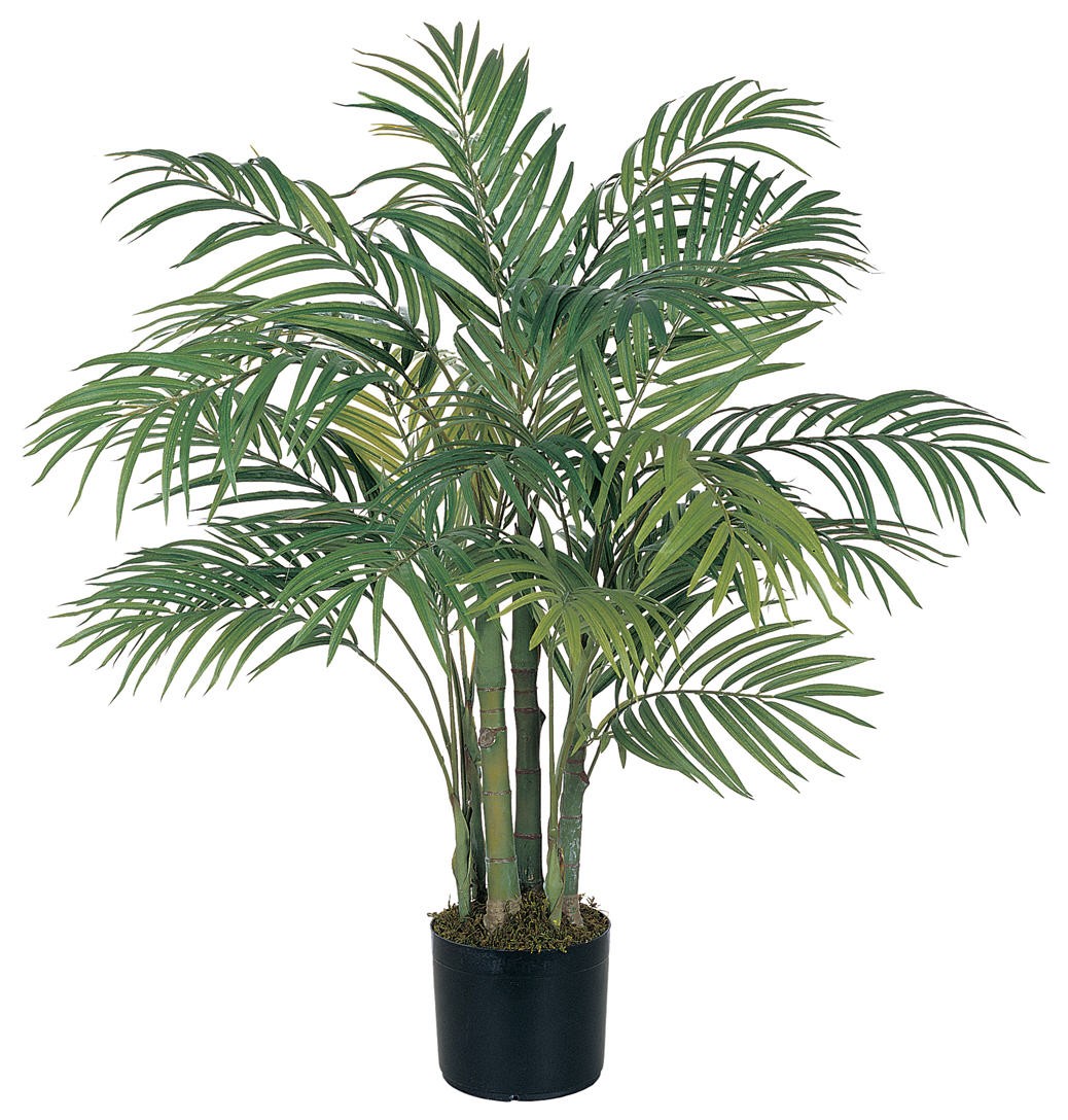 Artificial Fake Areca Palm Silk Tree 3′