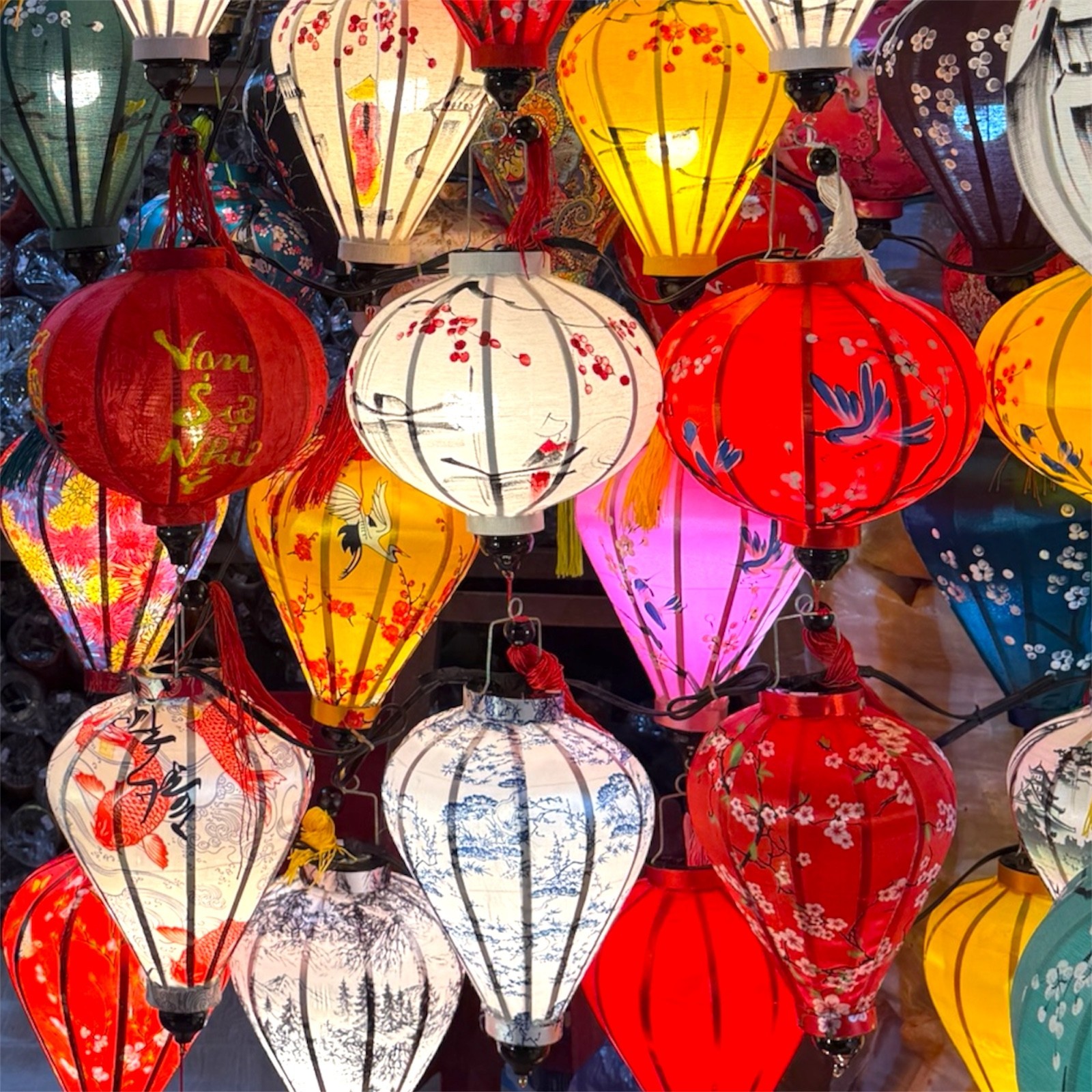 set 5 pcs silk lanterns 14 inches wedding decorations home & garden decorations