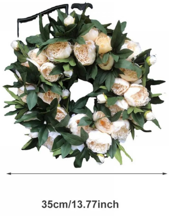 Exquisite Floral Garland Pendant: Elevate Your Festive Atmosphere with Beautiful
