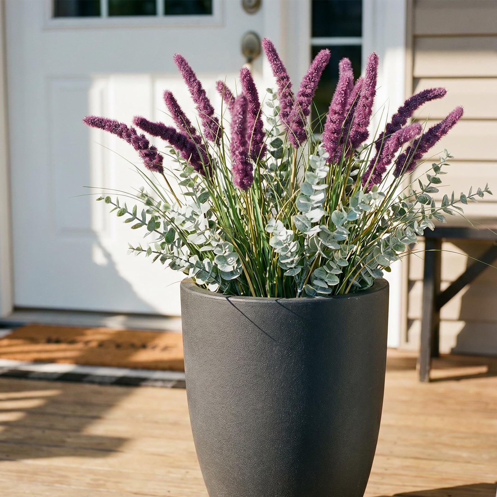 Artificial Veronica Speedwell Stems 17.7in Lavender-inspired Purple – Faux