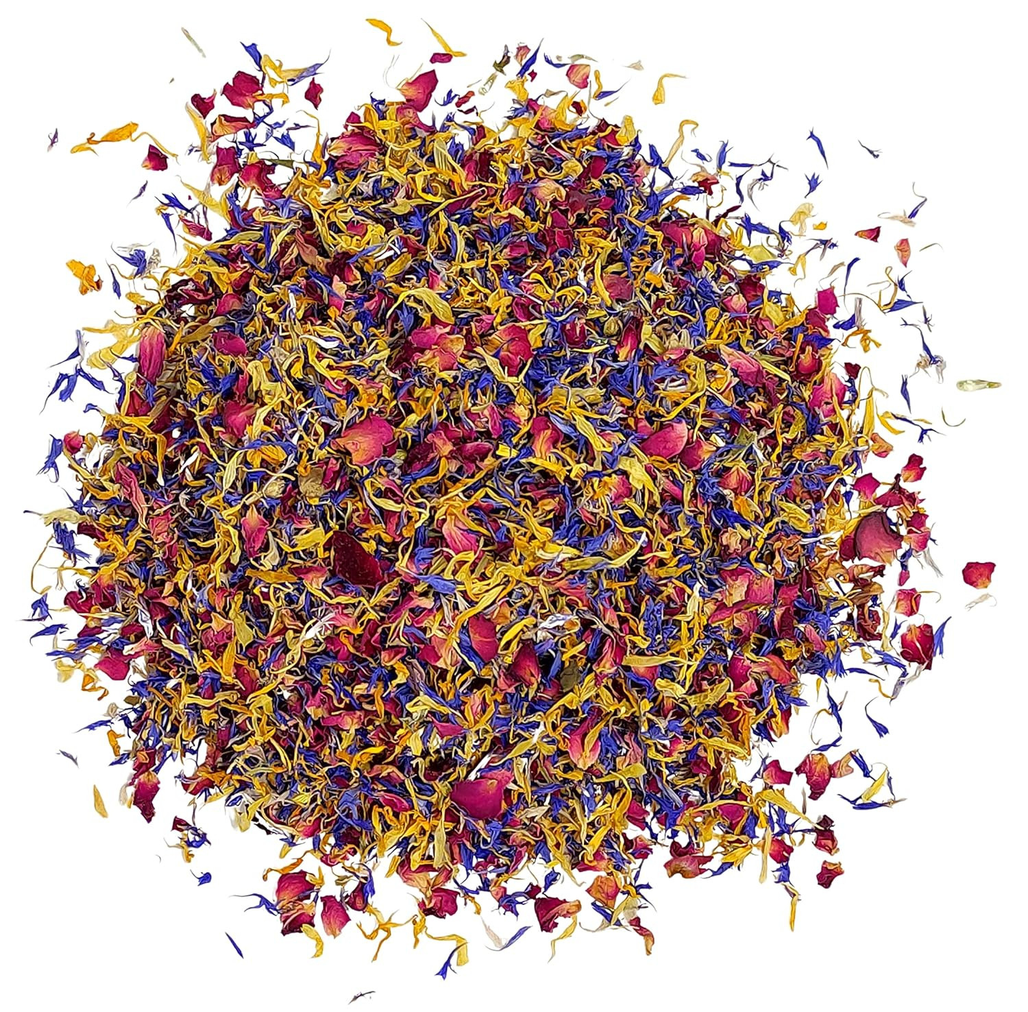 Spring Flower Blend – Edible Flowers – Rose, Cornflower and Marigold – All Natur
