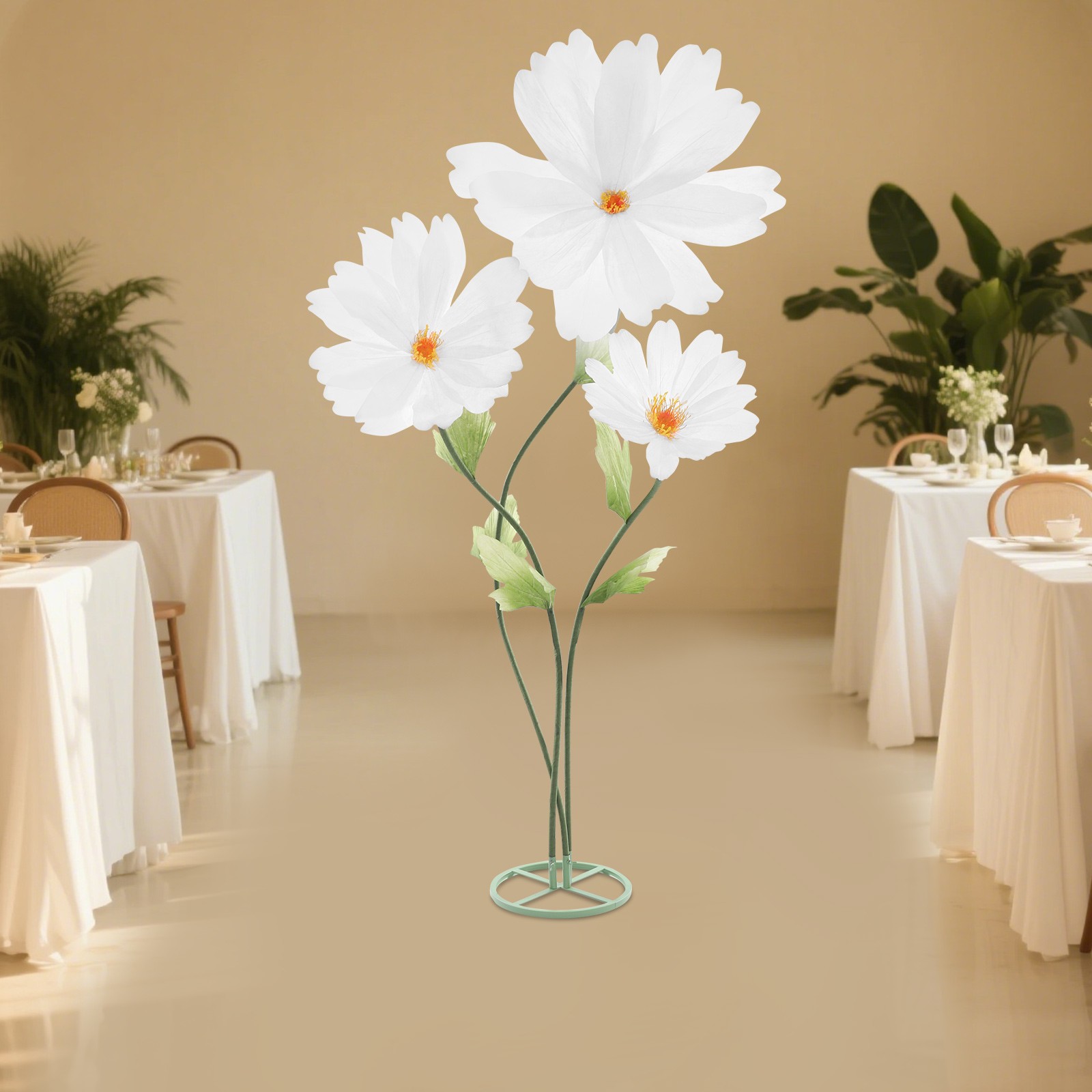 Giant Artificial Paper Flowers for Wedding Decoration Large Artificial Flower