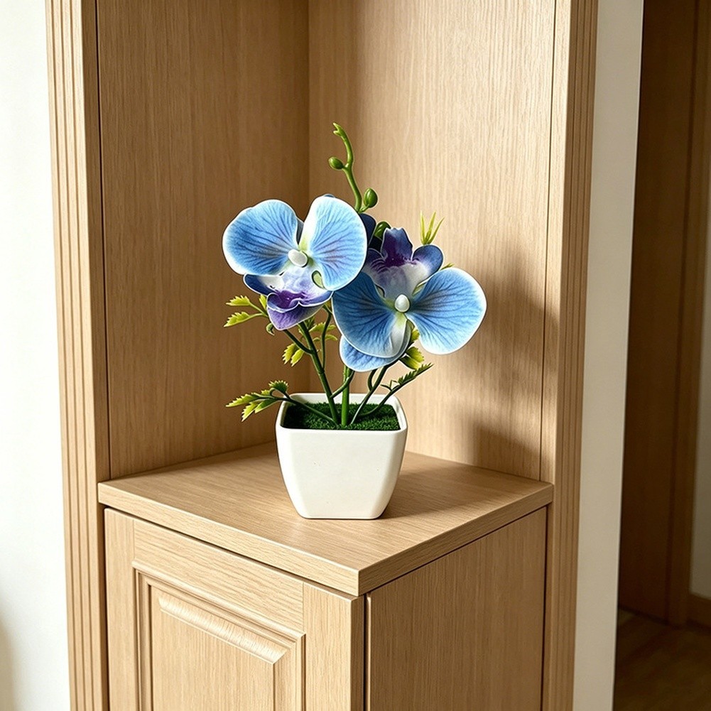 Artificial Phalaenopsis Orchid for Home Decor Wedding Table Centerpiece