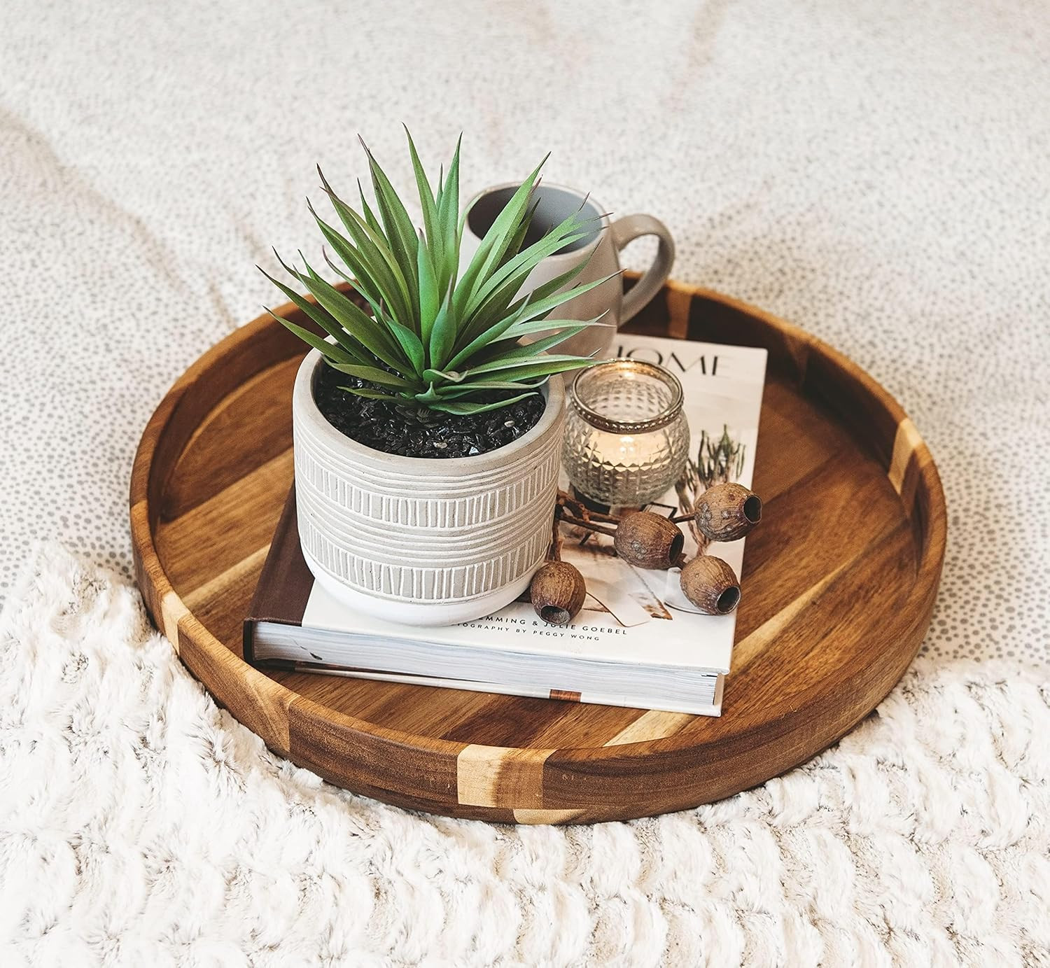 8″ Artificial Succulent Plant in Pot | Perfect Desk & Shelf Decor