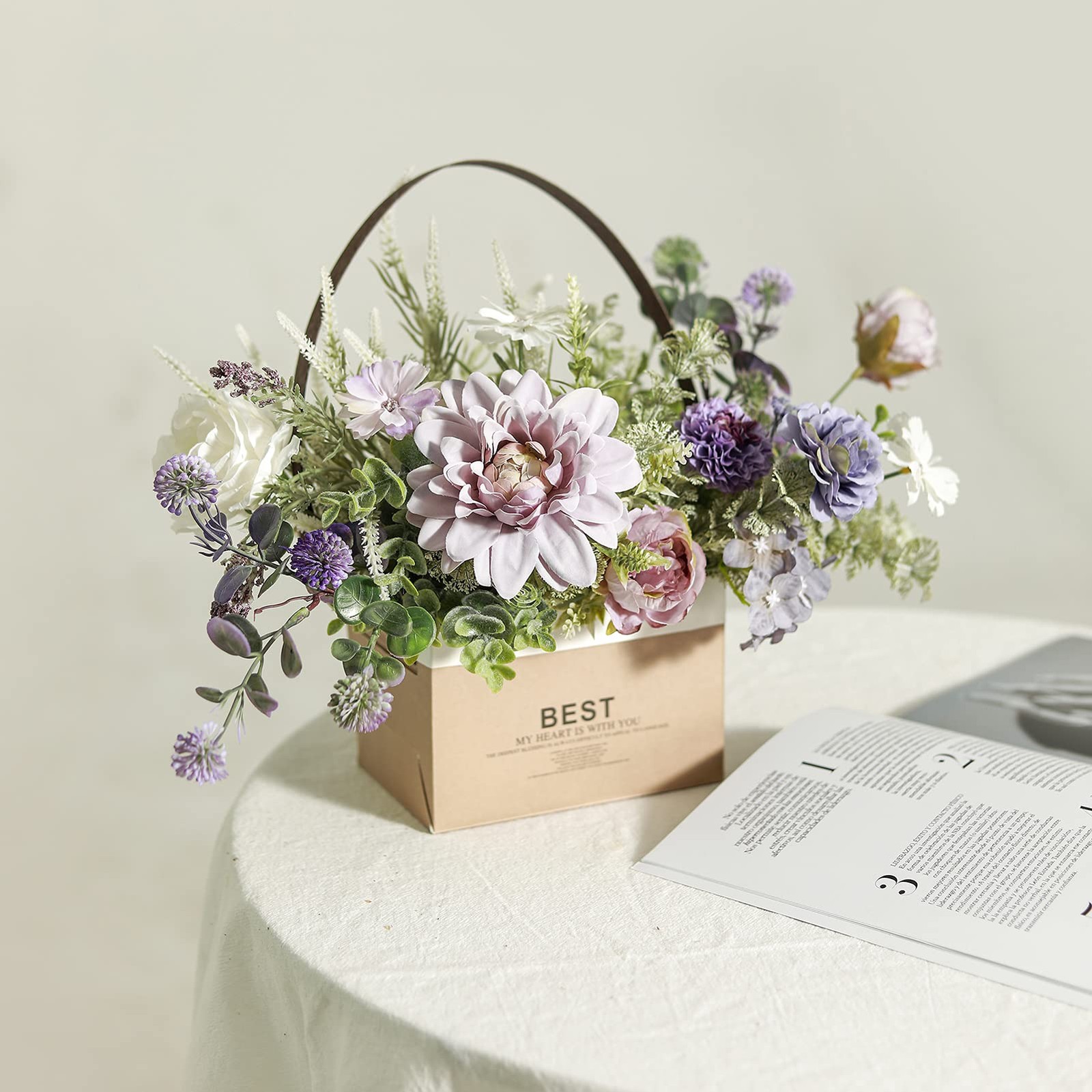 Artificial Flowers Combo for DIY Centerpieces Arrangements Wedding Bridal Bou…
