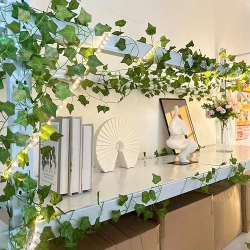 Fake Vines for Room Decor 86 FT Artificial Ivy Garland Hanging Plants Green