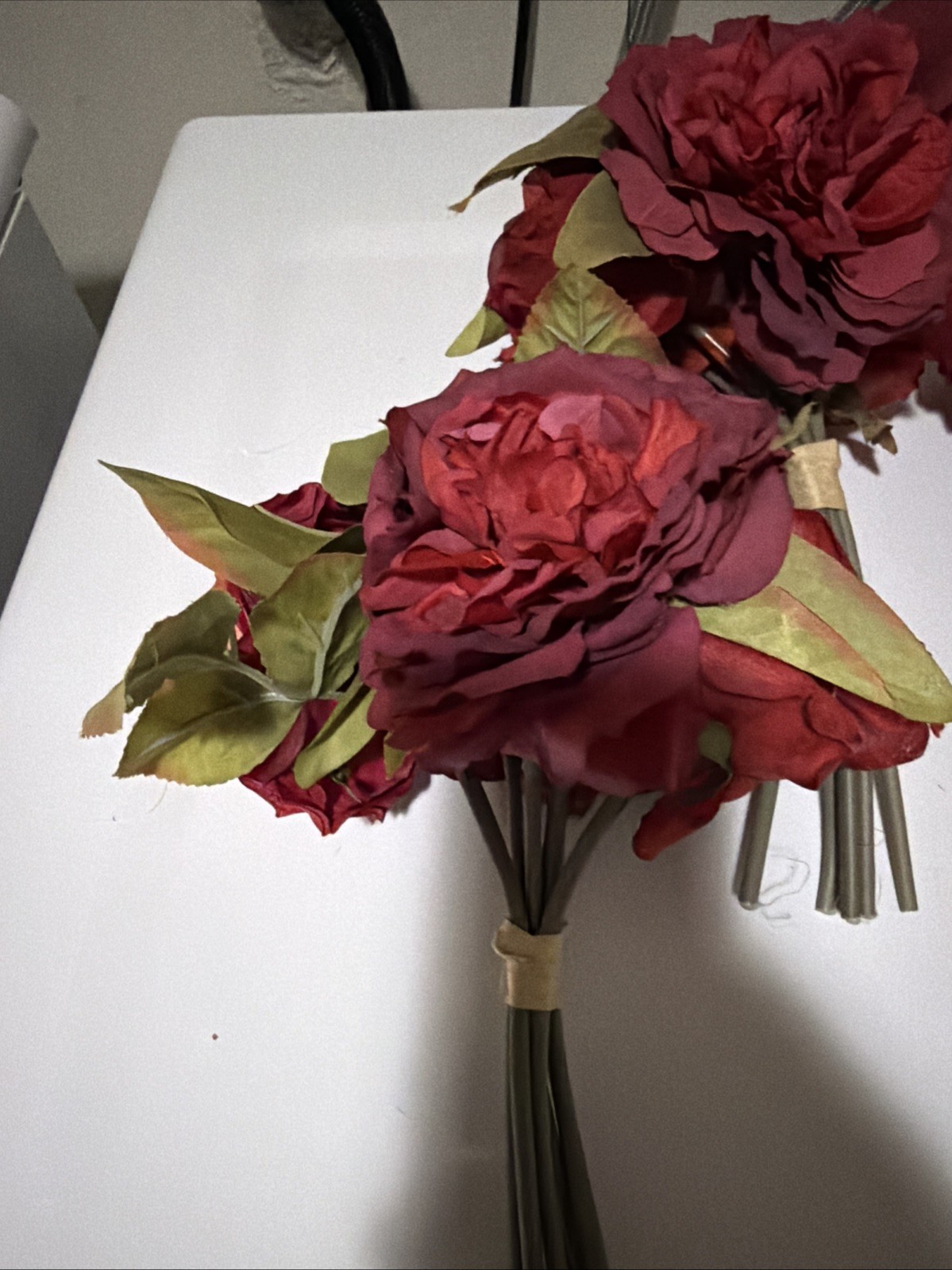 ASHLAND FALL 6 BOUQUET SET ROSS & RANUNCULUS Bouquet Home Party Decor