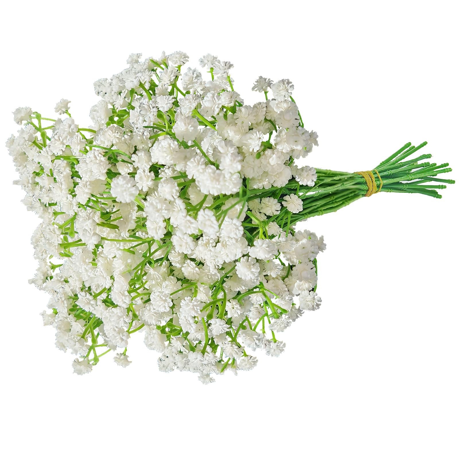 12 Inch Tiny Babys Breath Artificial Flowers Gypsophila Real Touch Wedding