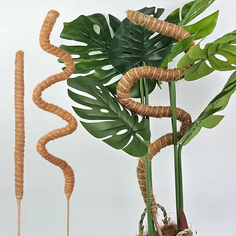 Fake Tropical Palm Tree 90-120cm – Big Plastic Monstera Leaves for Garden & Home