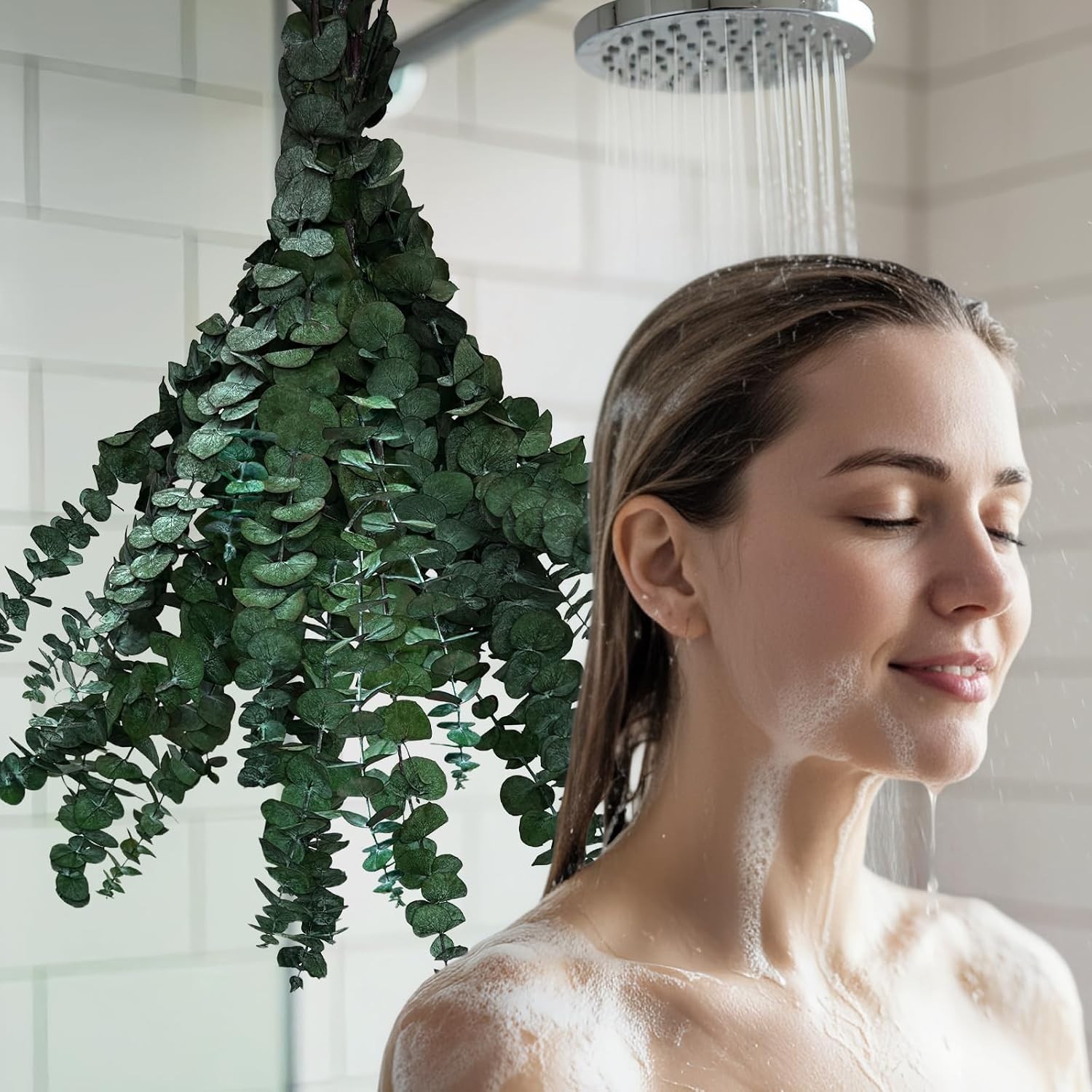 12 PCS Dried Eucalyptus Stems for Shower Hanging, 100% Made from Fresh Leaves…