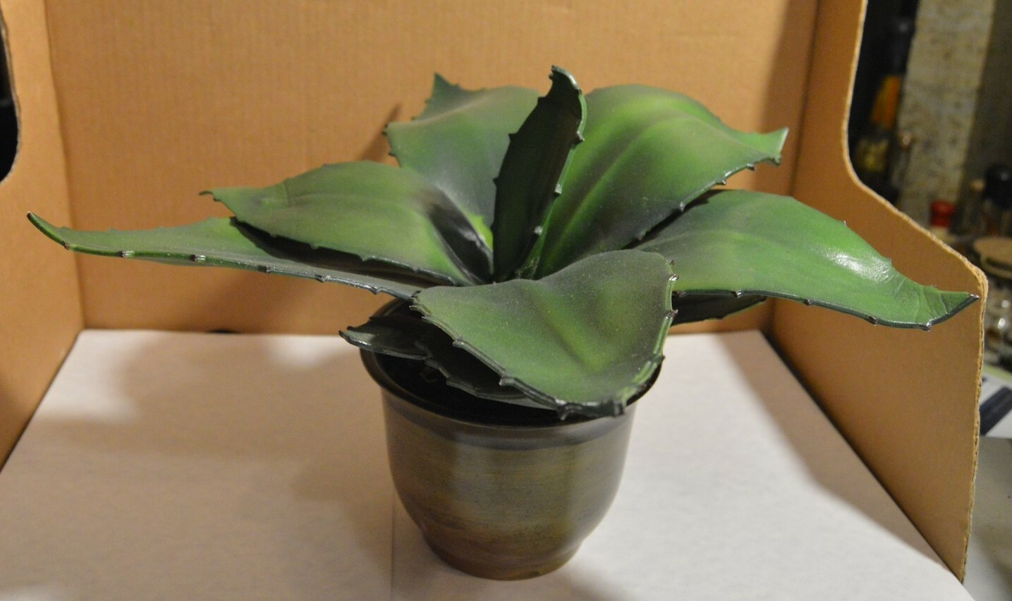Sonoma Artificial Succulent Accents Greenery With Plastic Pot Home Décor ~15″