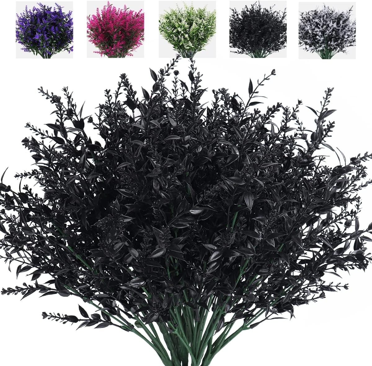 Versatile Faux Lavender Plants: Perfect for Gardens, Porches & Window Boxes