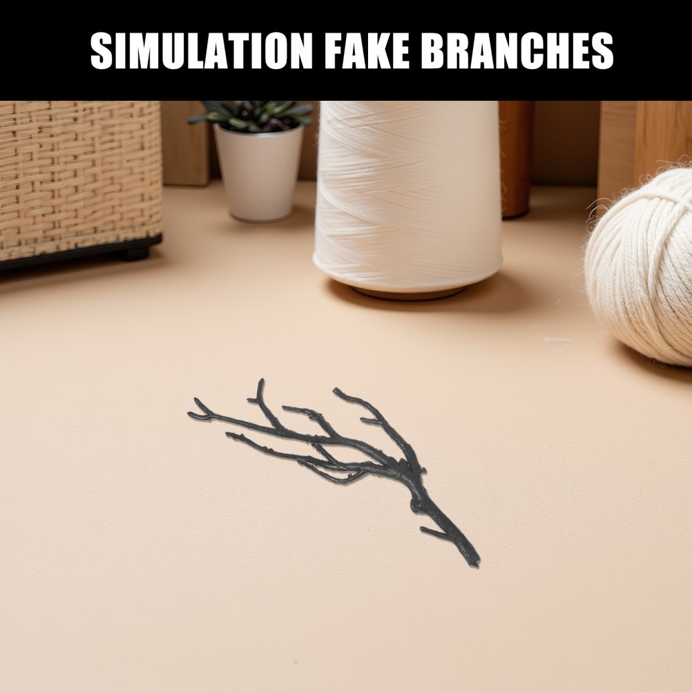 20 Pcs Dried Tree Branches for Decorating Fake Craft Twigs Artificial Limbs