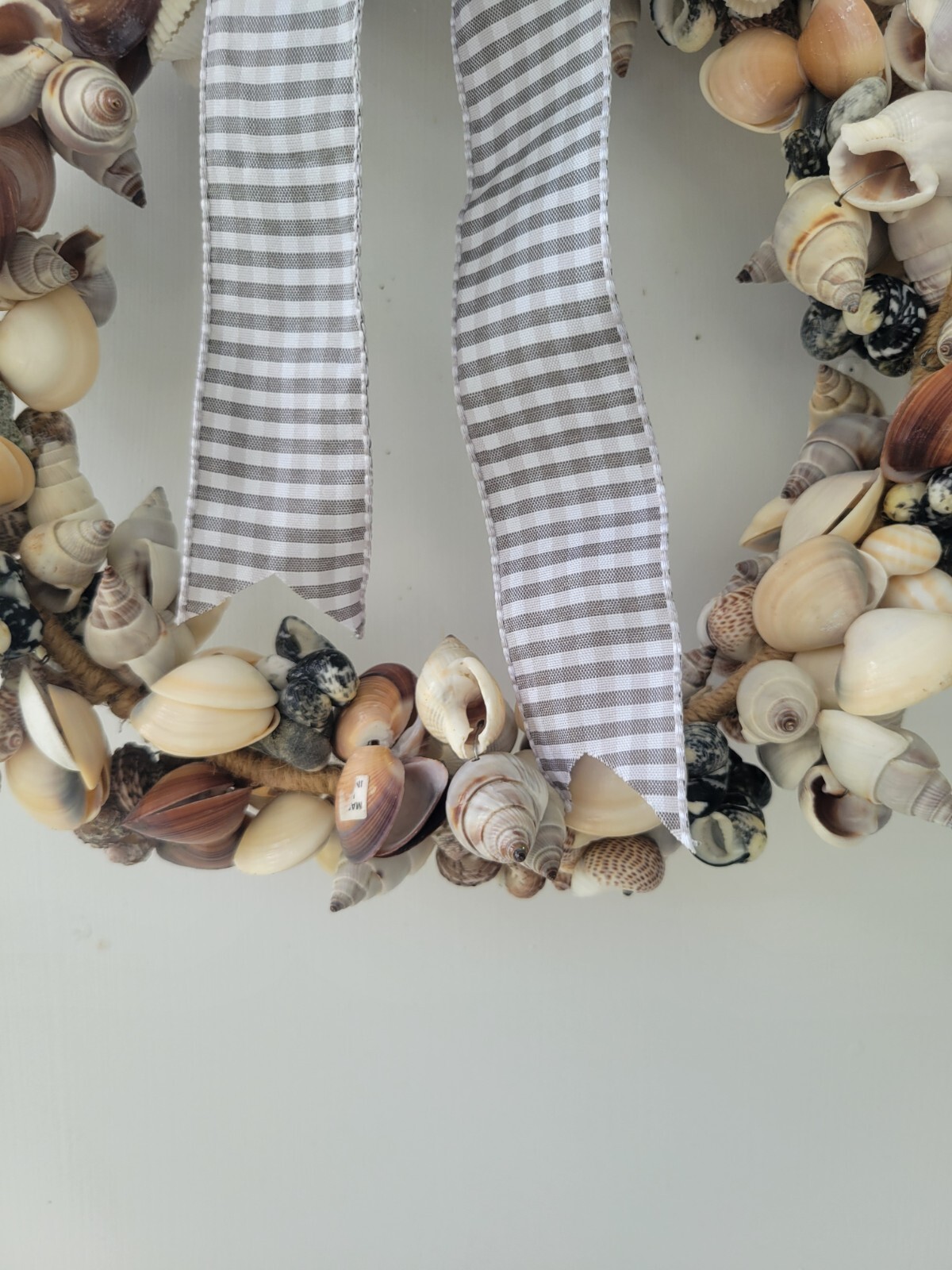 Sea Shell Wreath Handmade Nautical Coastal Beach Door Wall Home Decor