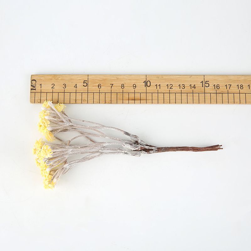 Artificial Mini Rose Bouquet Flowers Wedding Decor Gypsophila Wreath Flower 6pcs