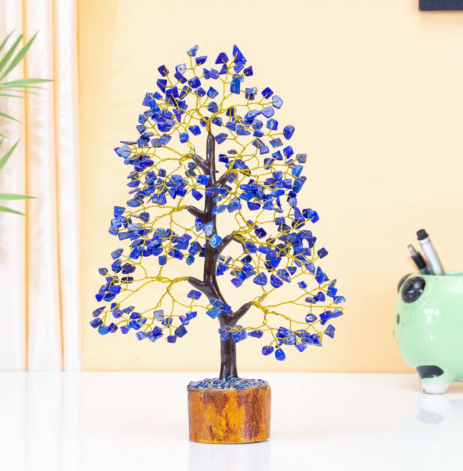 Lapis Lazuli Crystals and Healing Stones Tree, Birthday Gifts for Women, Gifts