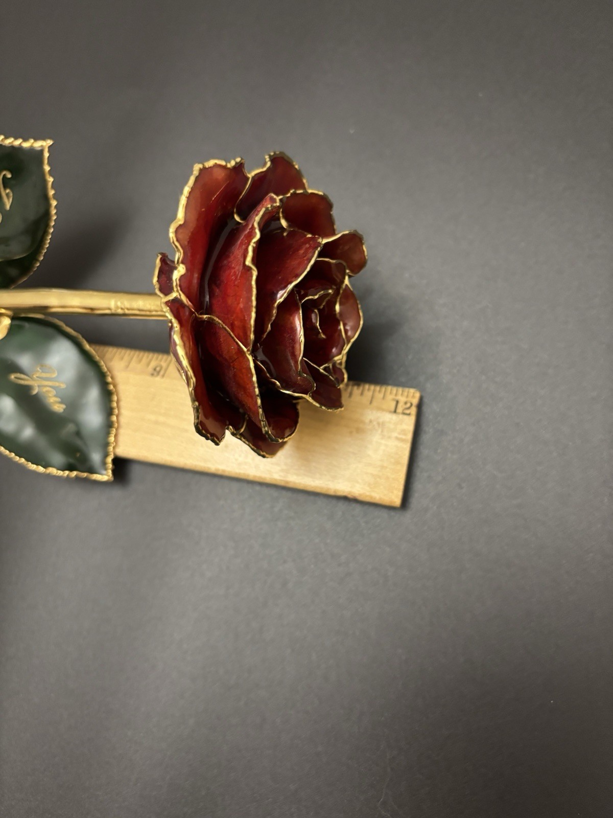 24k Gold Dipped Red Rose ~Perfect for Valentine’s ~Anniversary ~Special Occasion