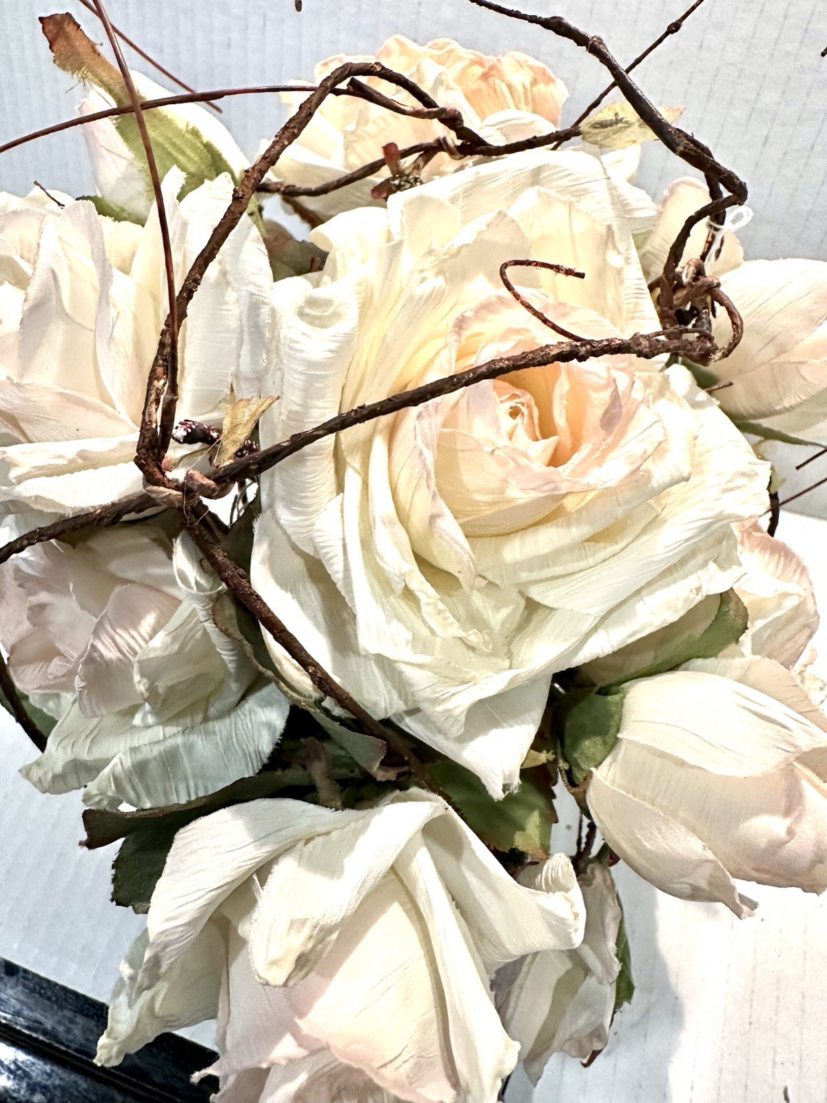 Stunning Victorian Style Topiary Pale Pink Floral Arrangement 9×10