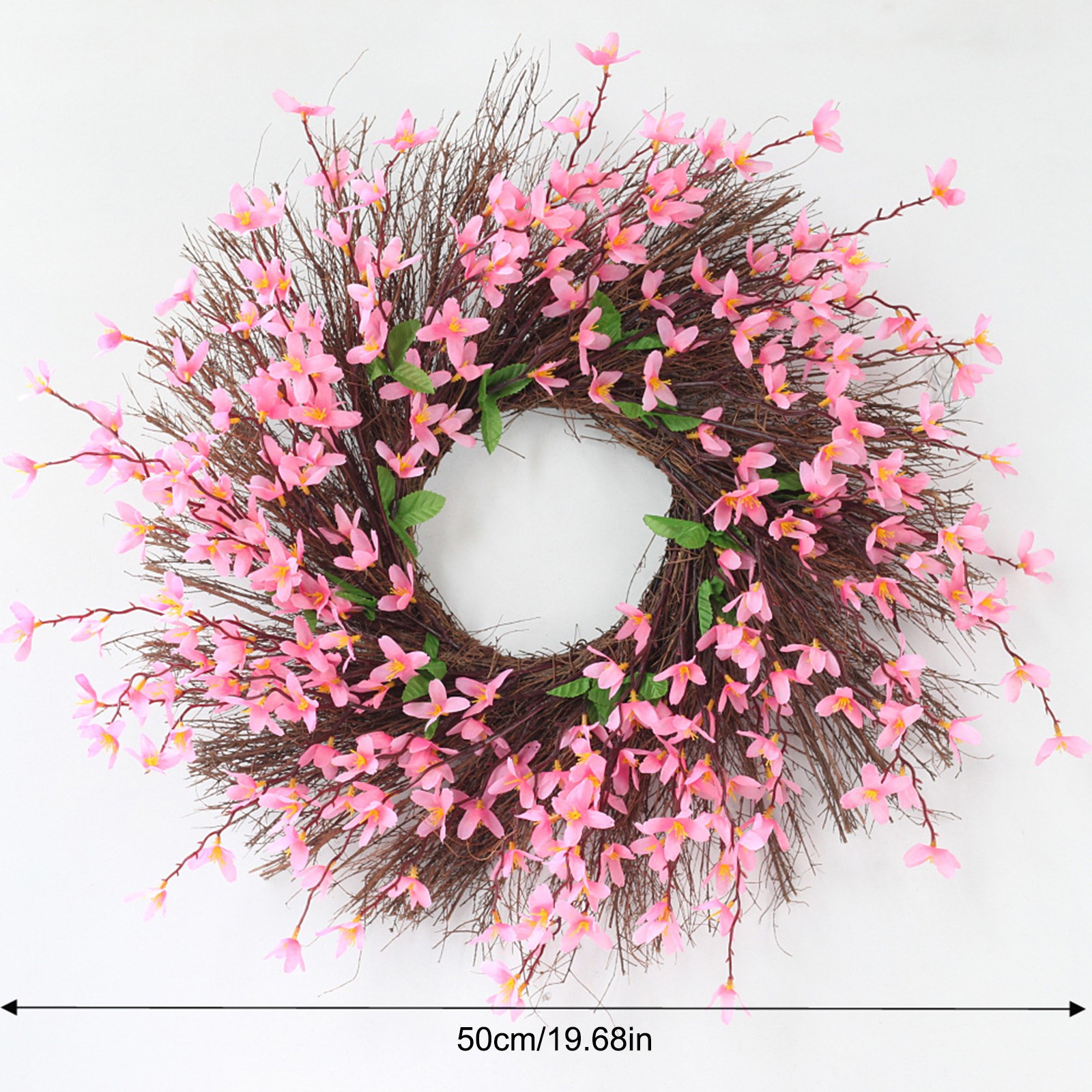 Beautiful Decorative Flower Wreath For Front Door Or Wall Excellent