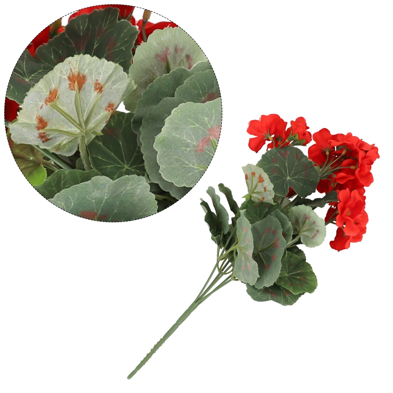 Elegant Artificial Geranium Flowers Add a Touch of Color to Your Space