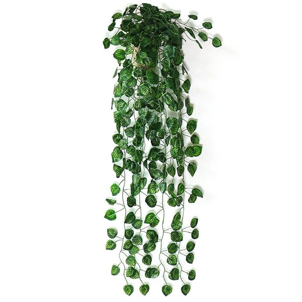 Fake Hanging Plants with Pot Artificial Vines Potted Home Indoor Outdoor Decor