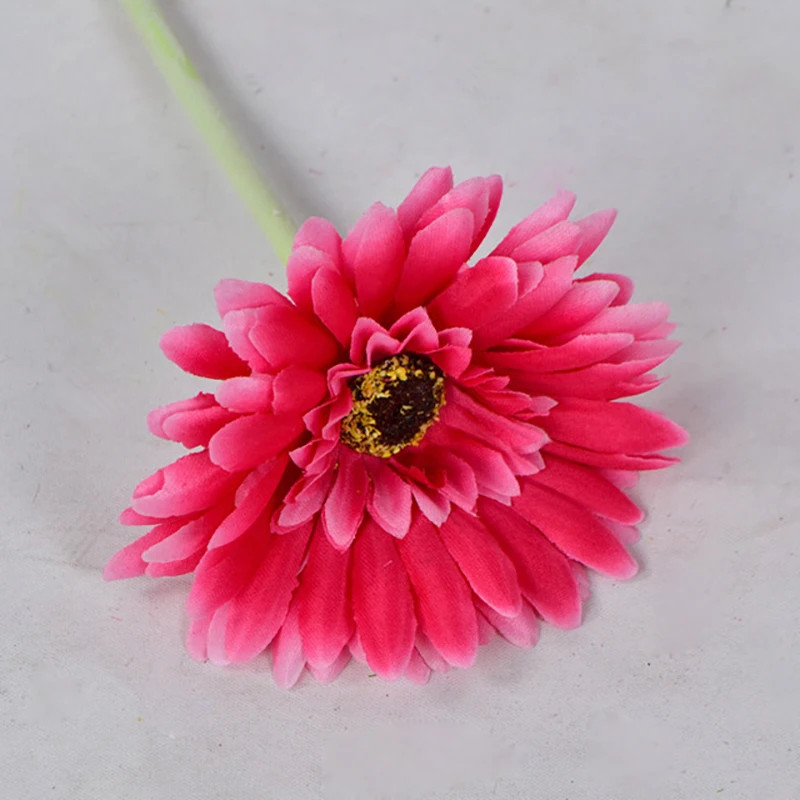 10cm 2/5pcs Artificial Flower Silk Daisy Coreopsis Gerbera Fake Flower Decor