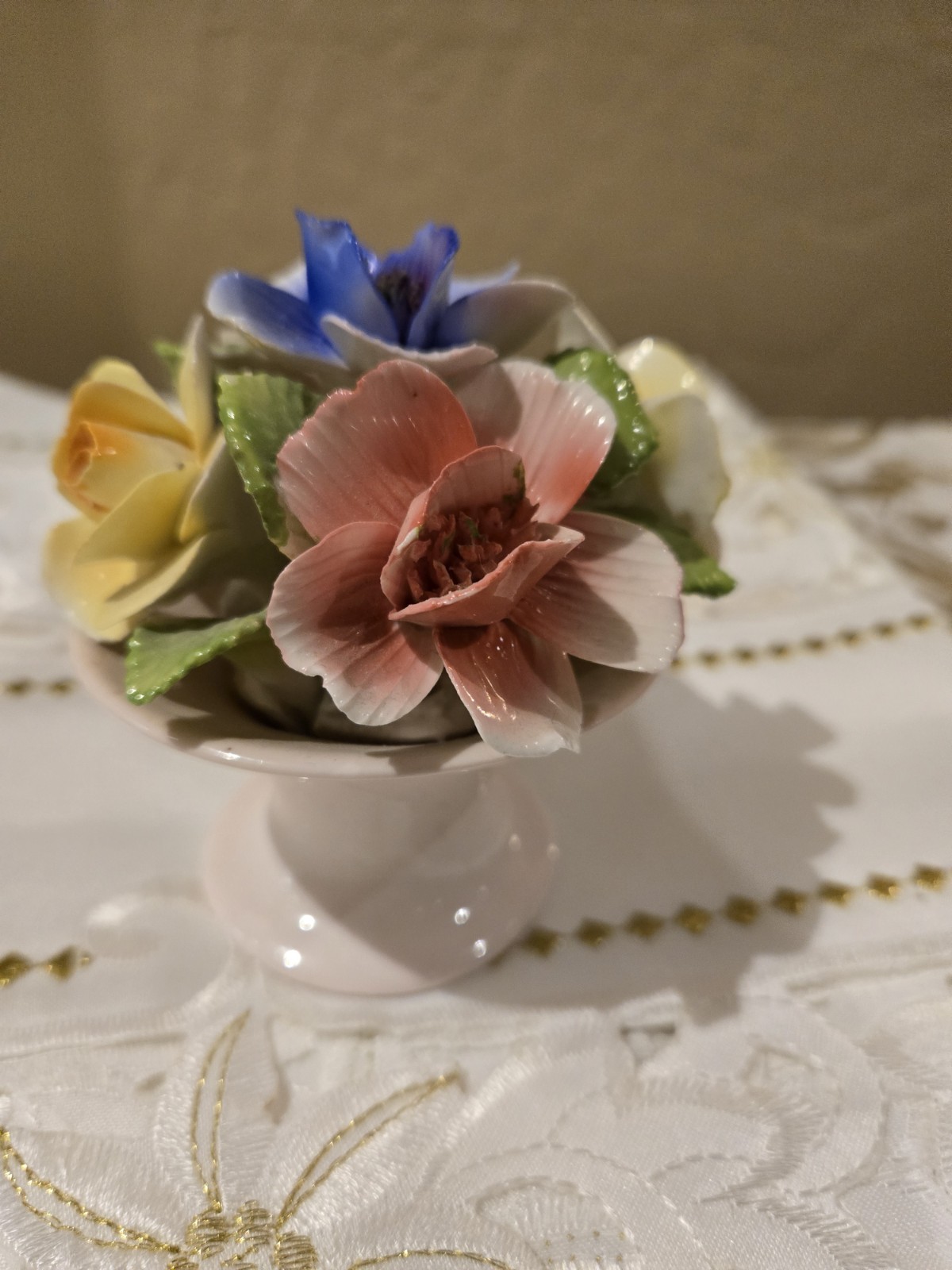 Vtg Thorley English Bone China Floral Bouquet – Staffordshire, England