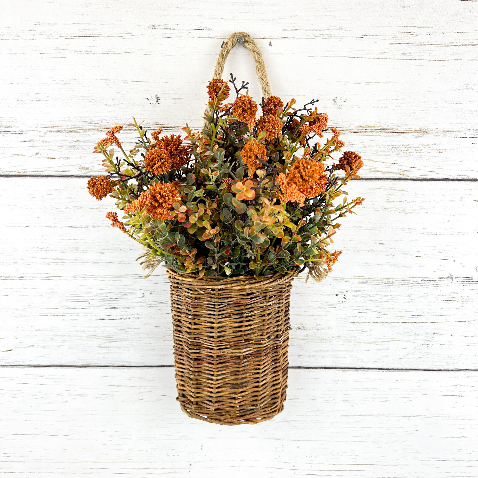 Fall Pincushion Pick / Spray 14″ High Autumn Fall Flor