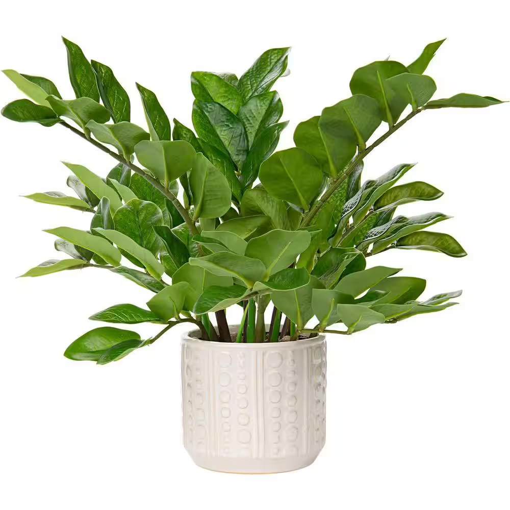 17 In. Artificial Other Plants in Ceramic Pot