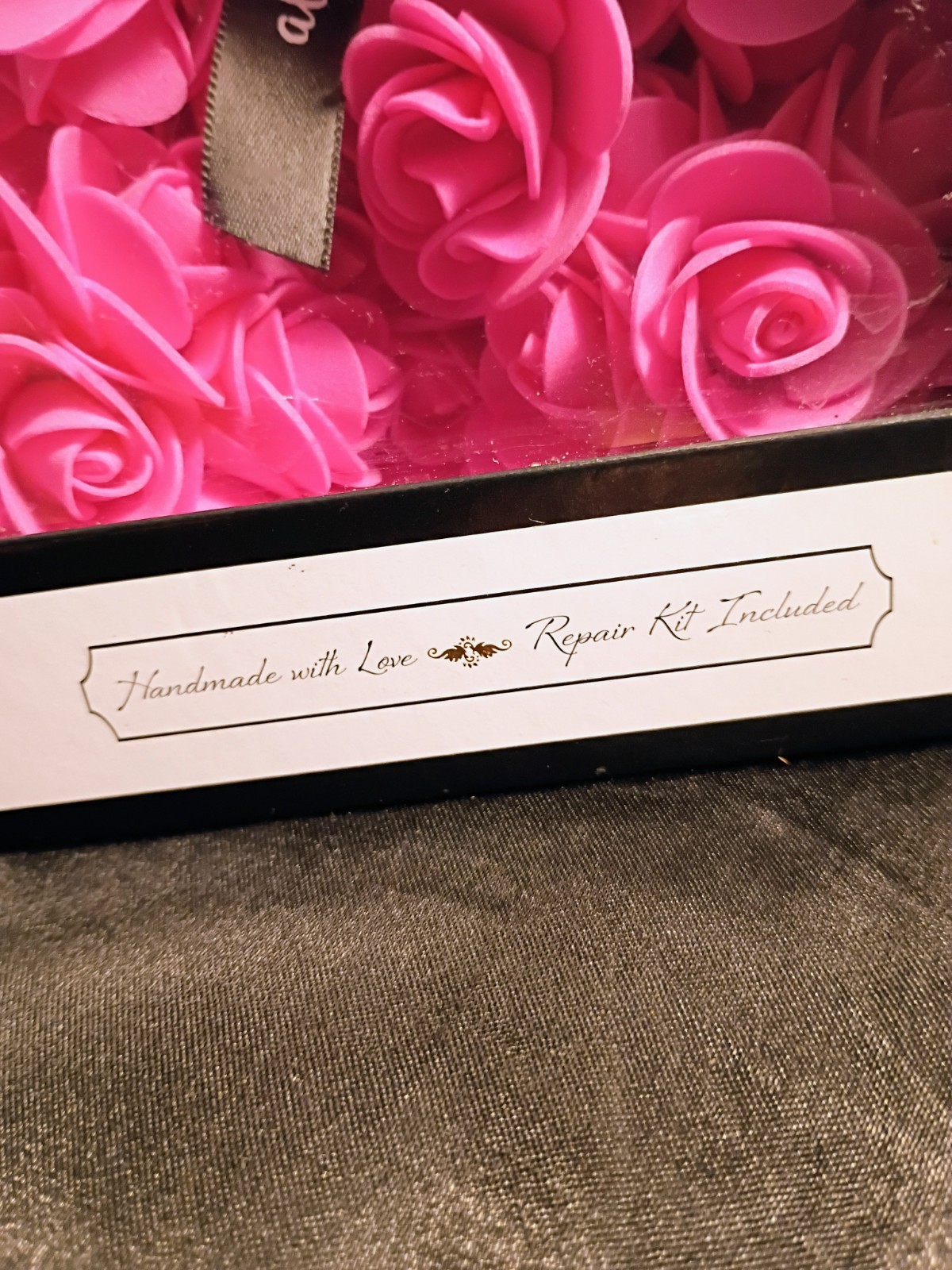 Always & Forever Pink Rose Flower Bear 10″ Gift Boxed Anniversary Valentine