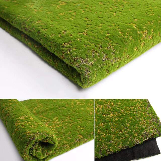 New Artificial Moss, Fake Green Plants, Room and Garden Decoration