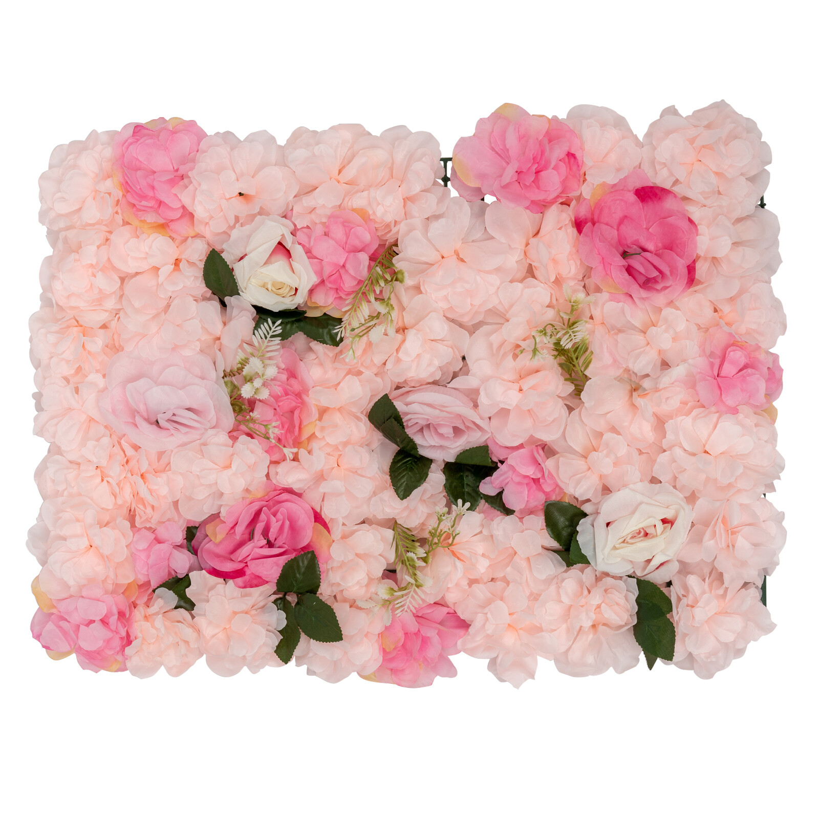 Artificial Rose Hydrangea Flower Wall Panels Wedding Backdrop 60 x40cm 12PCS