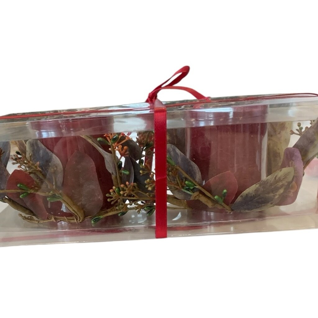 MIKASA home accents set of 2 LED candles new in box Christmas holiday flameless