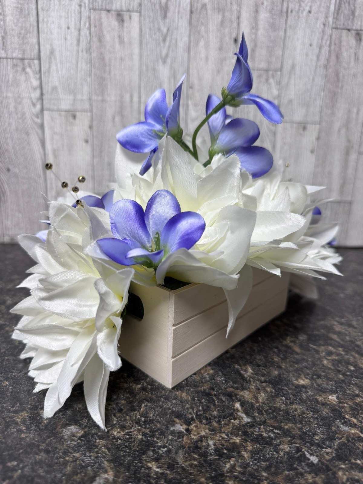 Flower Table Centerpieces – Set of 6 Floral Arrangement Artificial Wedding