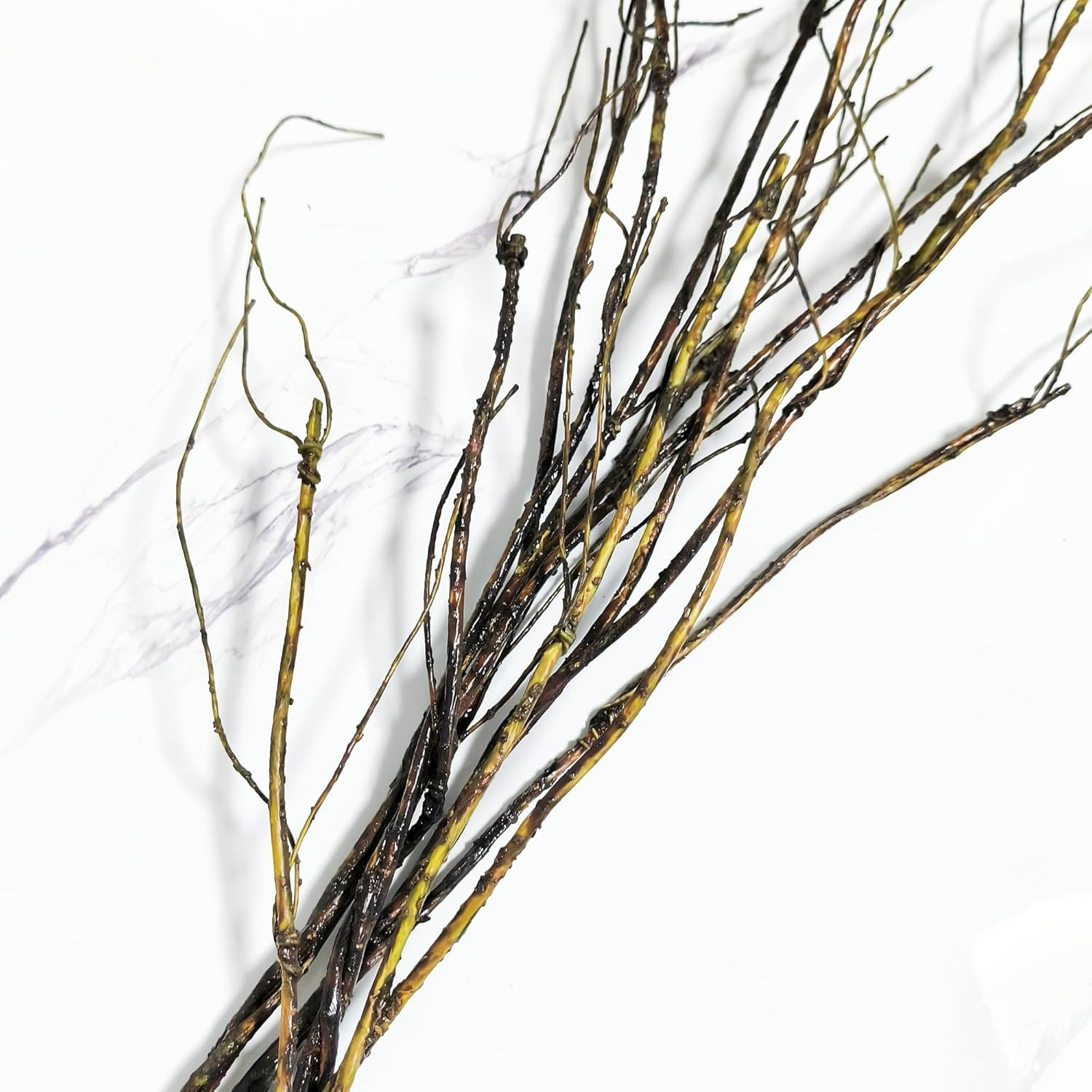 Bendable Curly Willow Branches for Vase Stretchable Artificial Twigs for DIY Hom