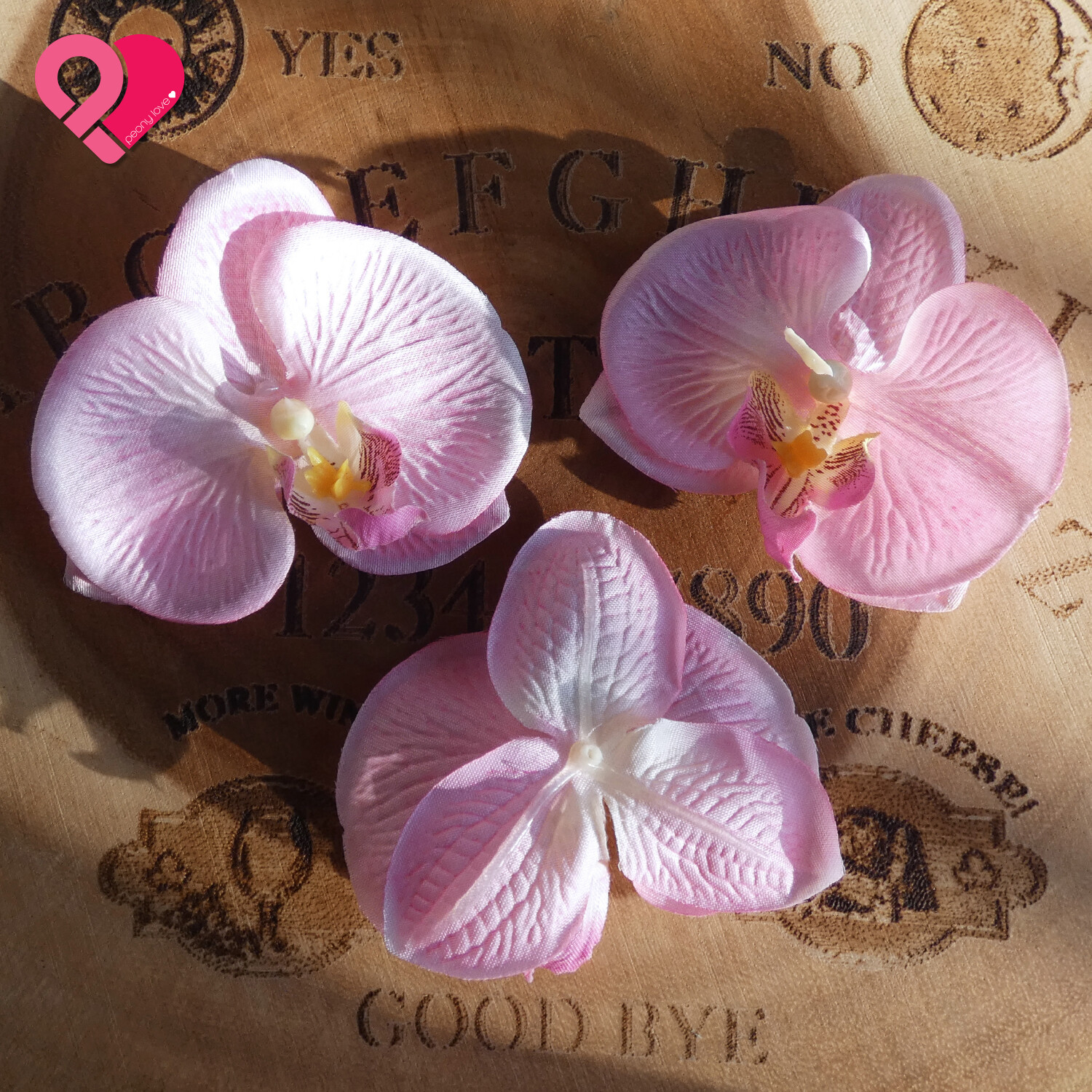 Jumbo Artificial Butterfly Orchid Silk Flower Wedding Party Phalaenopsis Bouquet