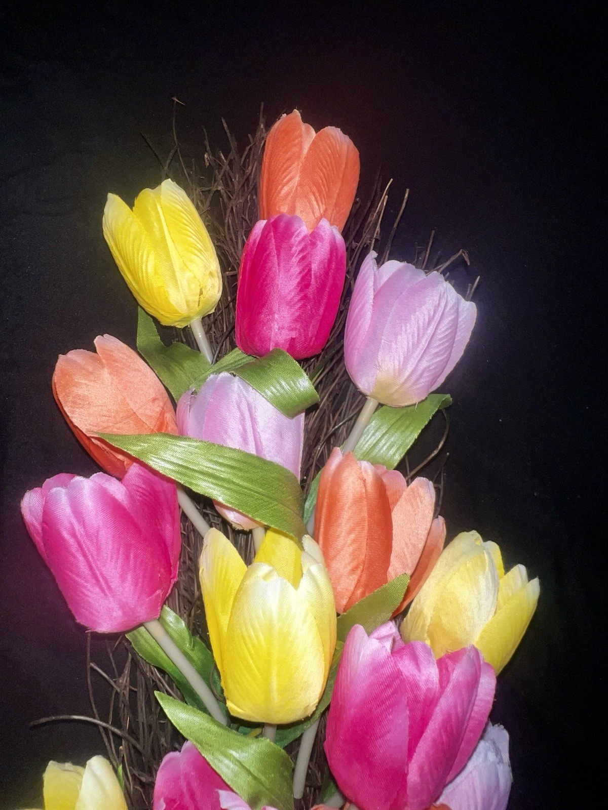 Floral Decor/Table Decor, Faux Tulips, NEW with Tags