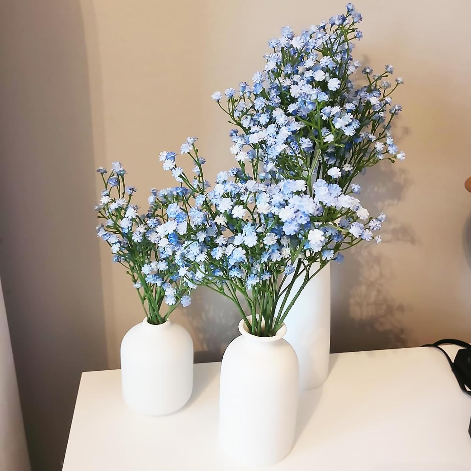 Tiny Babys Breath Artificial Flowers Gypsophila Real Touch Flowers for Wedding