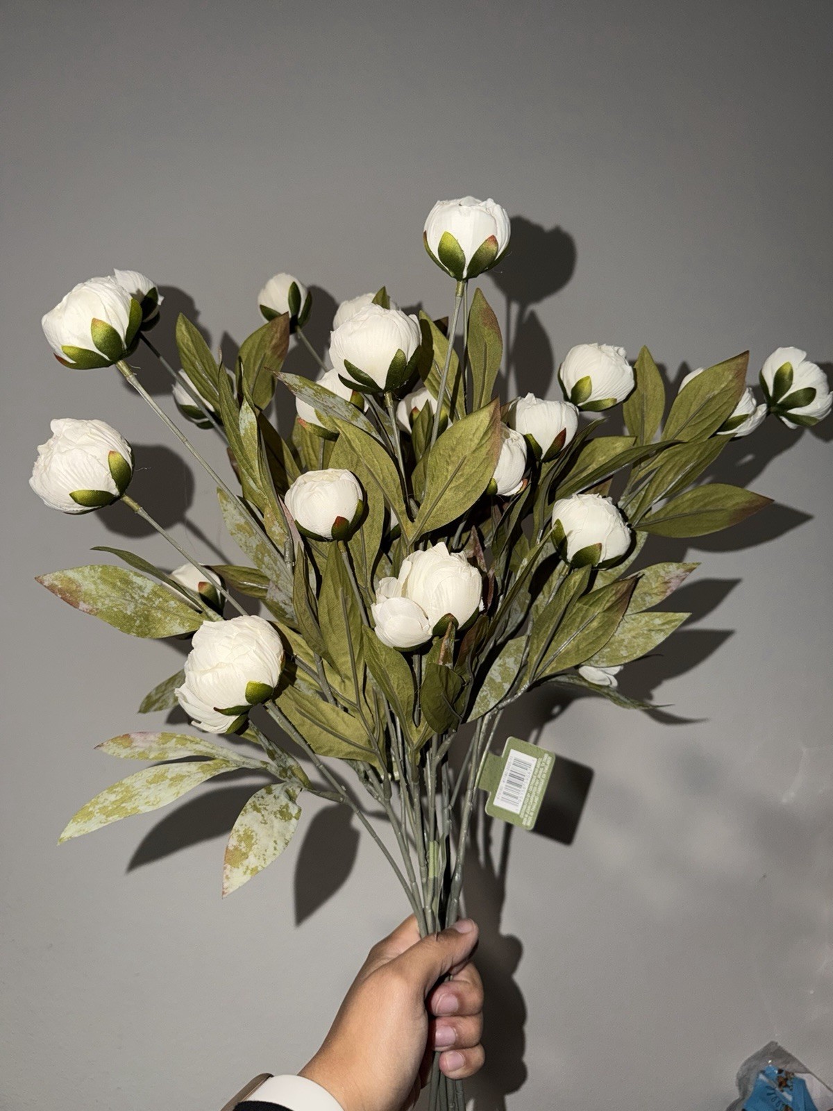 Michael’s Ashland Cream Viral Peony Stems Set of 4 New