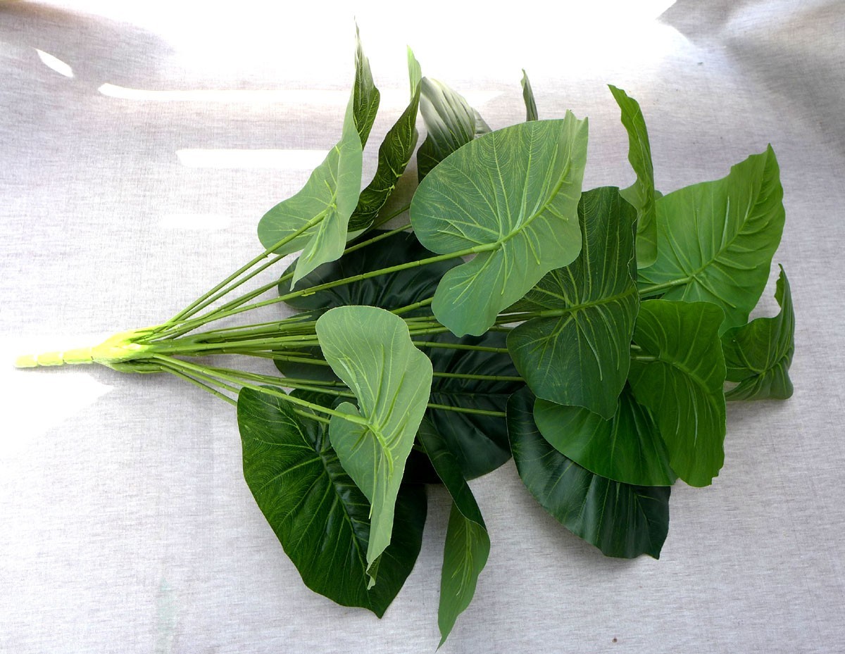 24″ Hight Artificial Plant Tropical Small Tree 18 Leaves Home Decora (#150