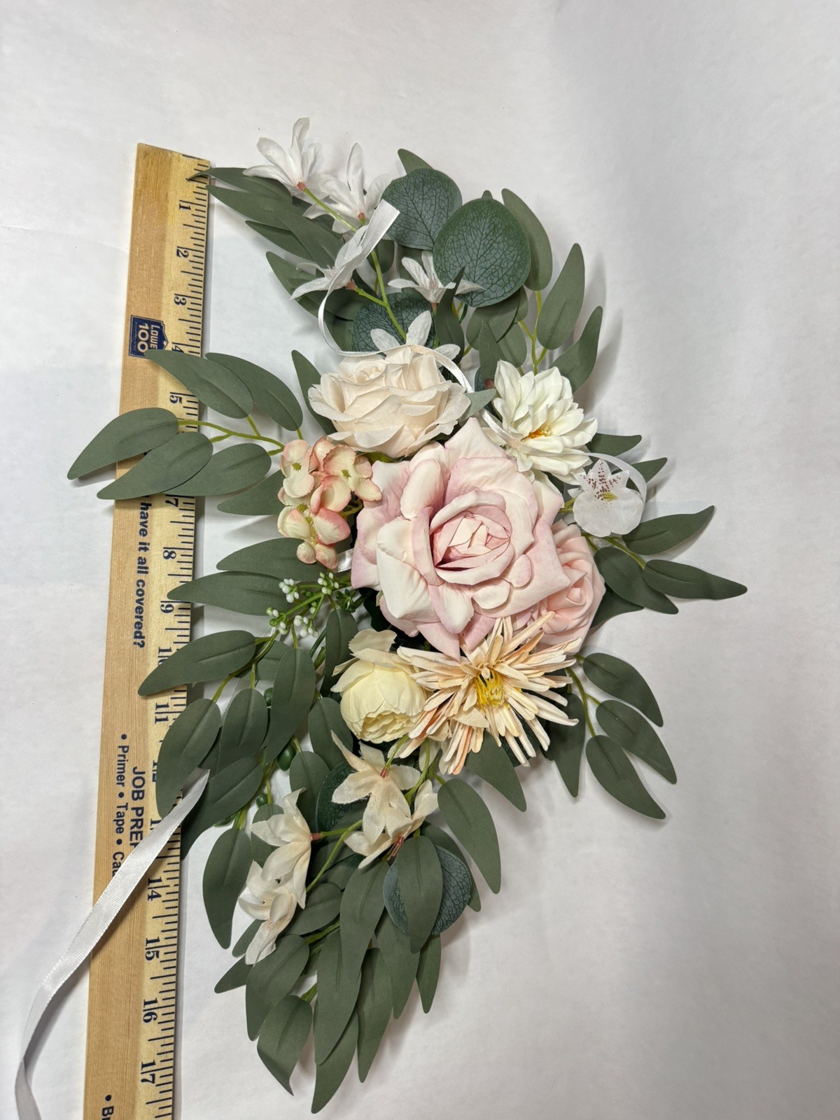 Artificial Wedding Arch Flowers Kit Lifelike Silk Foam Decoration Events New
