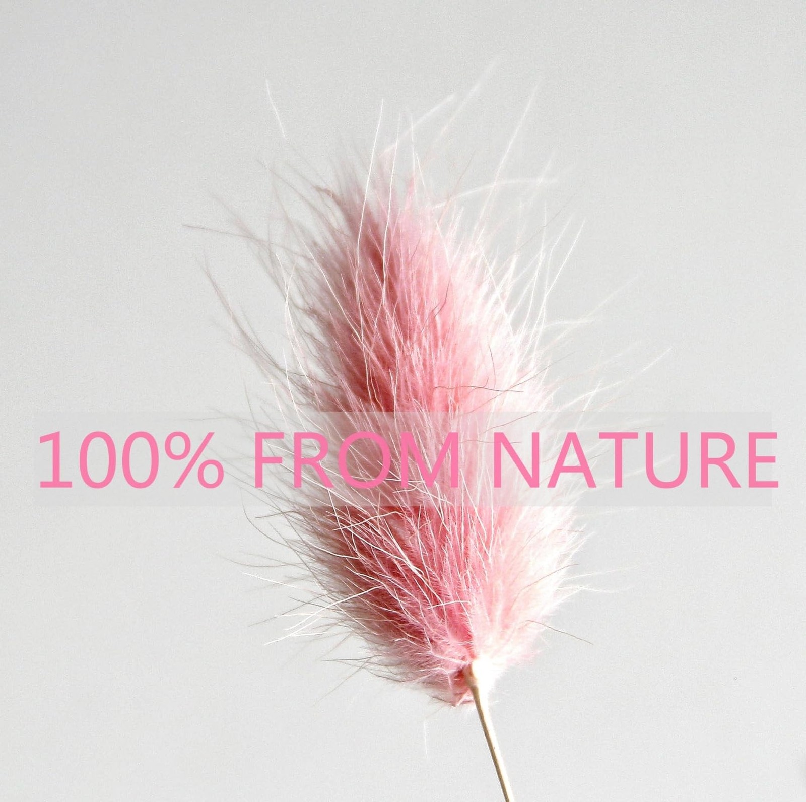 120 PCS Pink Dried Pampas Grass Decor, 17-inch Pompas Floral, Dry Flowers for…