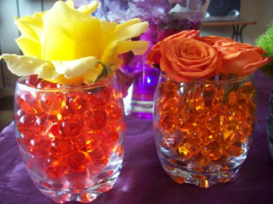 Water Beads ,Water Absorbing Gel Crystals,Centerpiece Decor -35 Different Colors